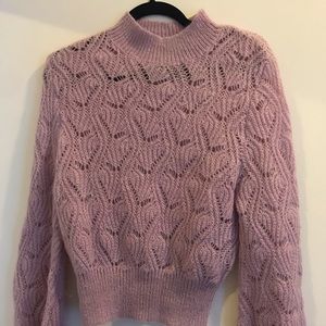 ASTR lavender sweater - size small